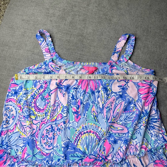 LILLY PULITZER Loro Swing Dress in Multi Pop Up Got Your Back 100% Cotton - Picture 8 of 12
